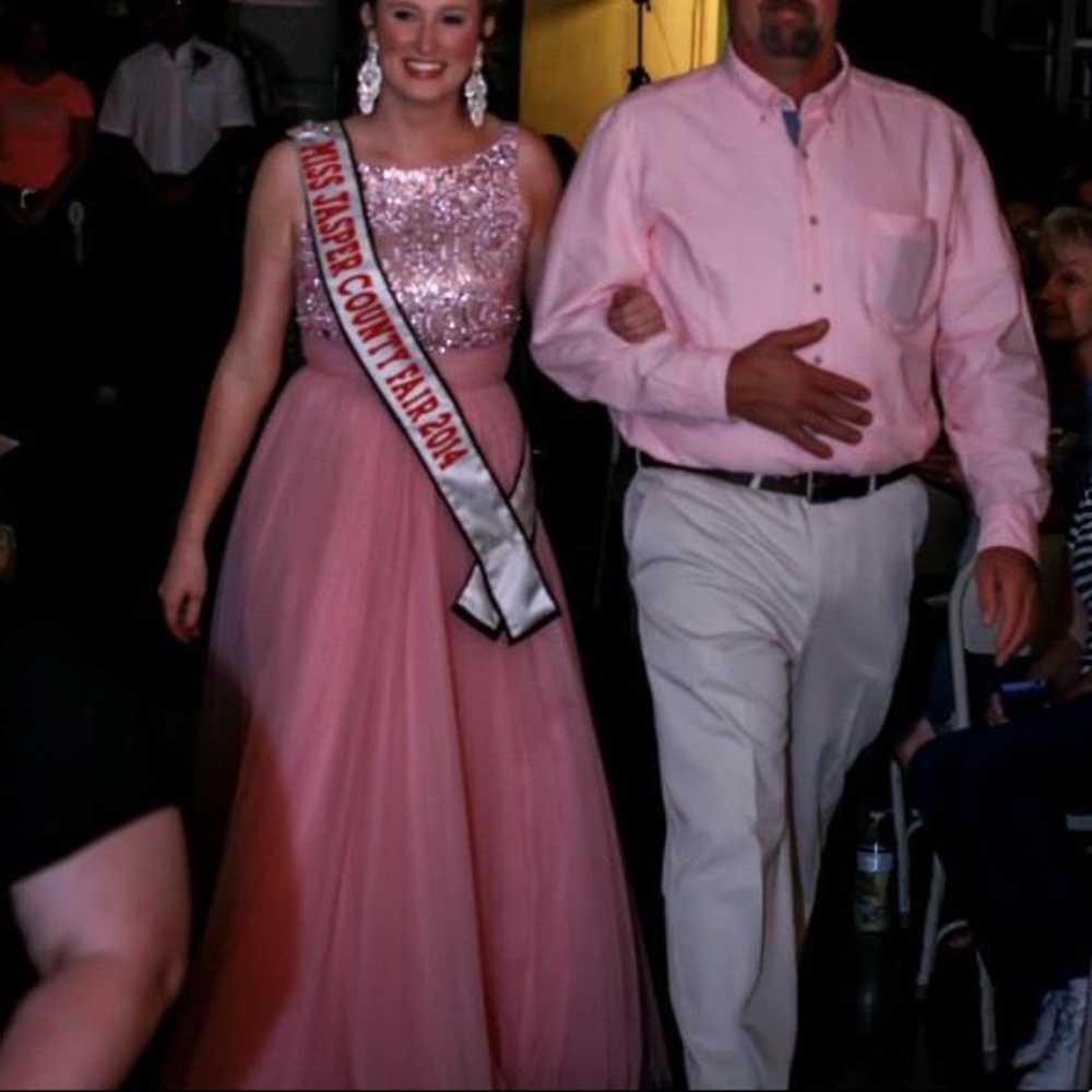 Sherri Hill pink dress